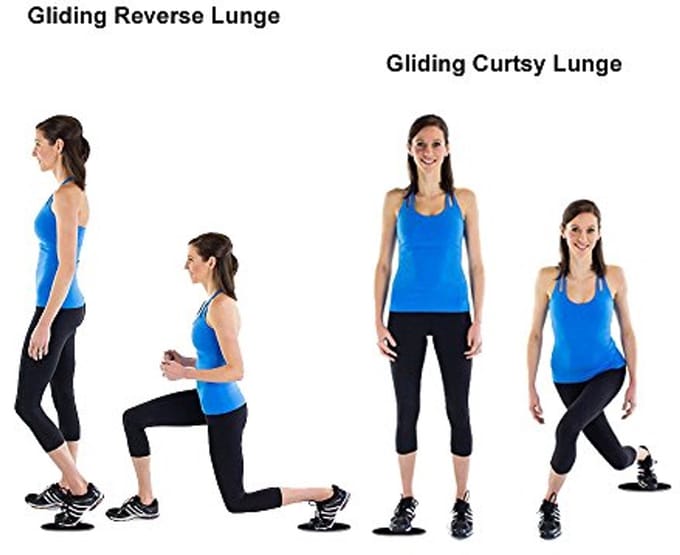 Core Sliders - Glijschijven voor Full-Body Oefening en Core Training