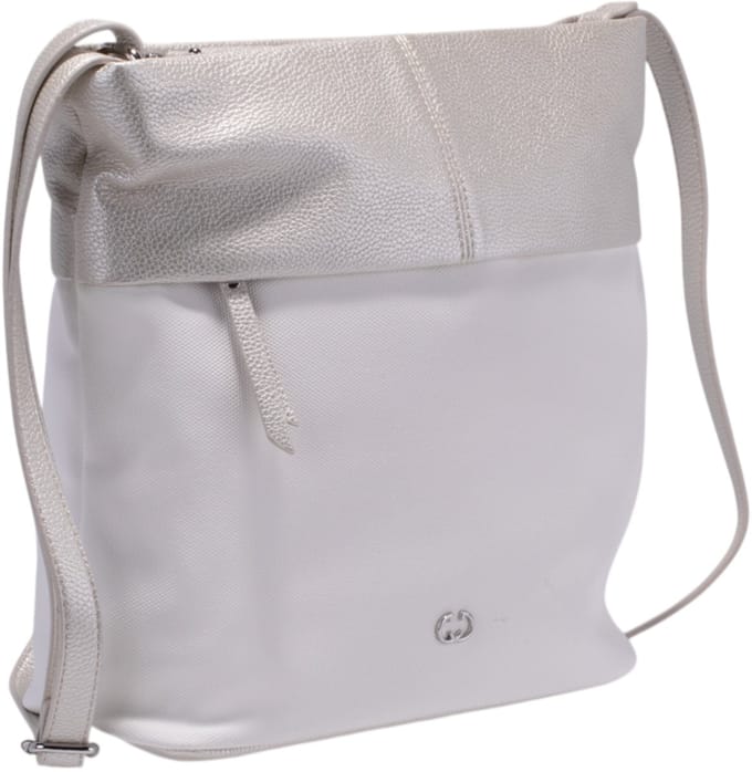 GERRY WEBER Schoudertas Keep In Mind Shoulder Bag LVZ Metallic Cold Wit