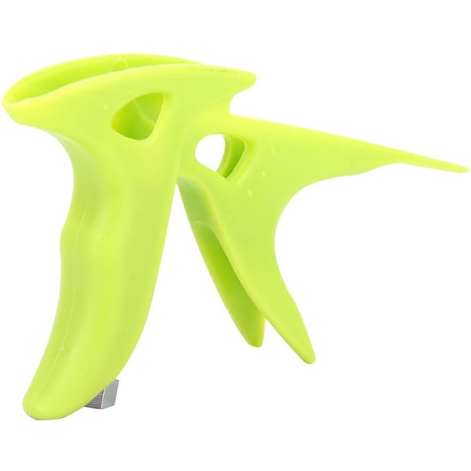 Poignée Support pour Aérographe en Plastique Vert Haute Dureté avec Fixation par Écrou