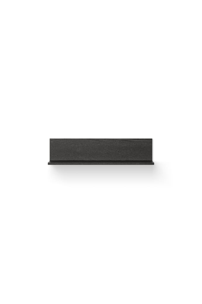 New Works Tana Wandplank - black stained oak