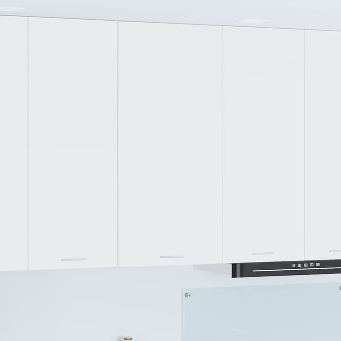 vidaXL - Hangkast - Wit - 50 - x - 31 - x - 100 - cm - Bewerkt - hout
