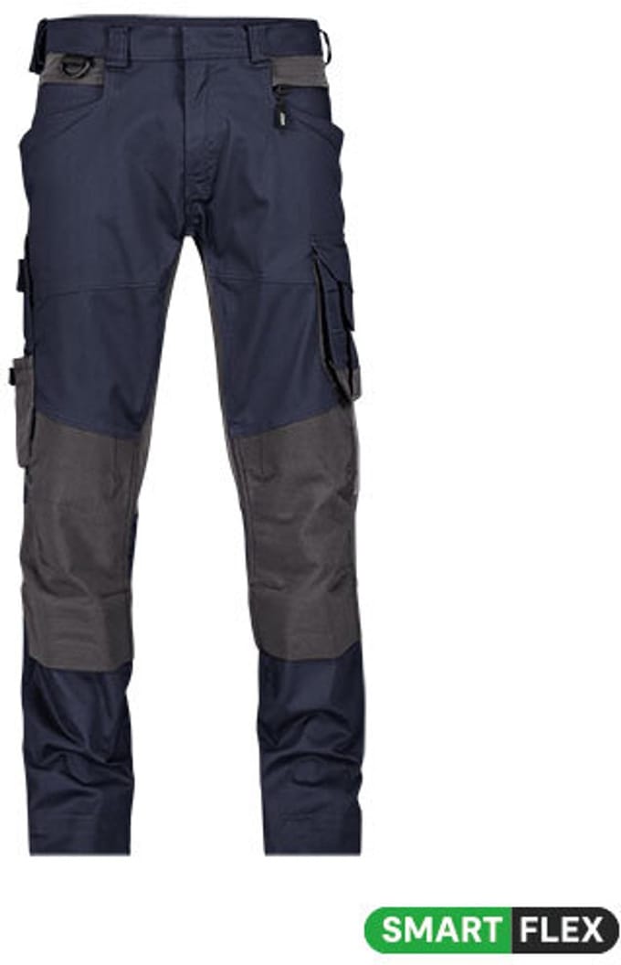 Werkbroek met stretch en kniezakken