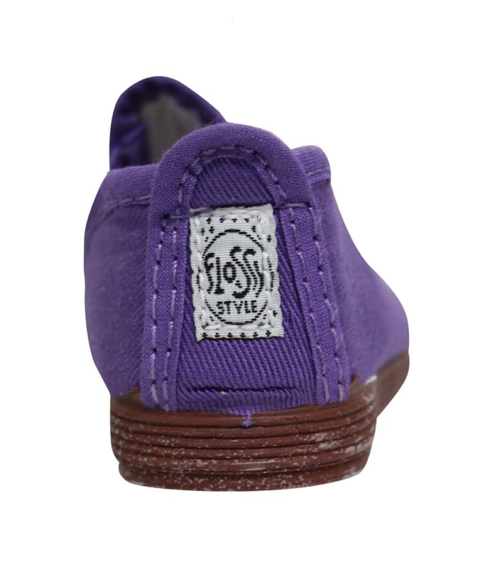 Flossy Style Kinder Paarse Plimsolls