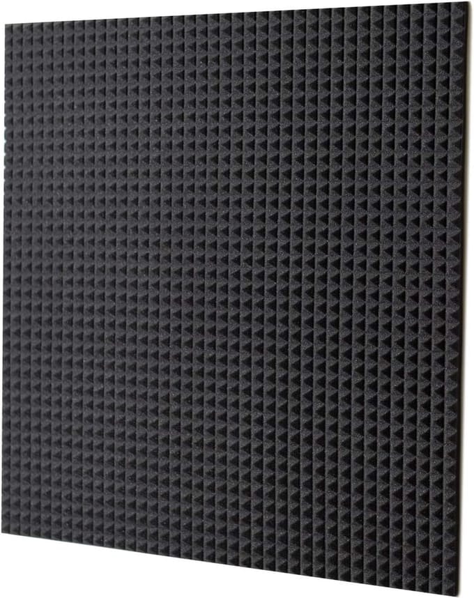 Akoestische Schuimplaten Piramide 3cm Dichtheid 25 Antracietgrijs - 10m2