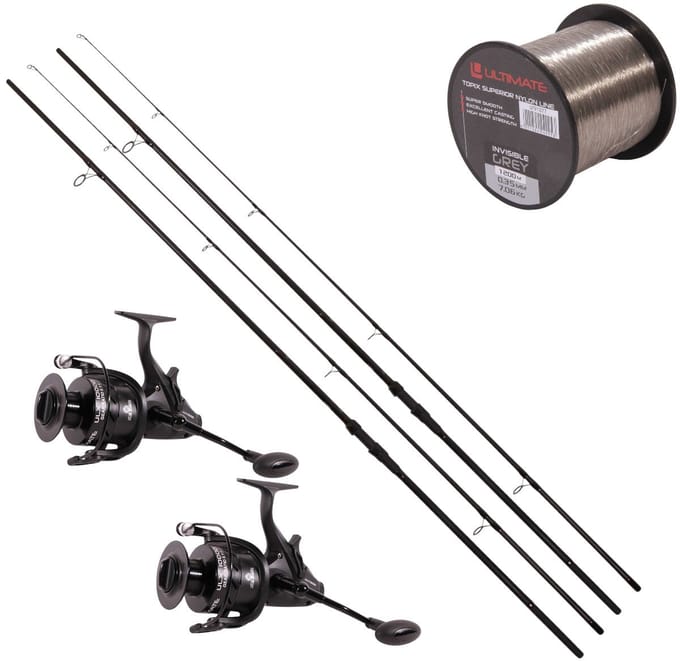 Ultimate Adventure Carp II 11ft (3lb) + ULX Hengelset - Karper Set