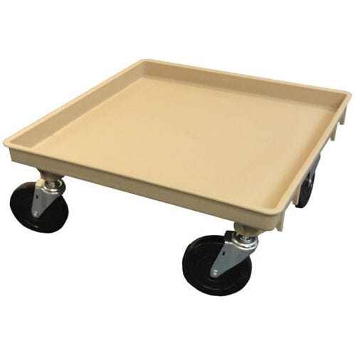 GGM Gastro Geschirrkorbwagen - 500x500mm - ohne Griff Beige