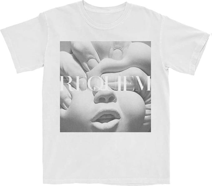 Korn - Requiem Album Cover Heren T-shirt - S - Wit