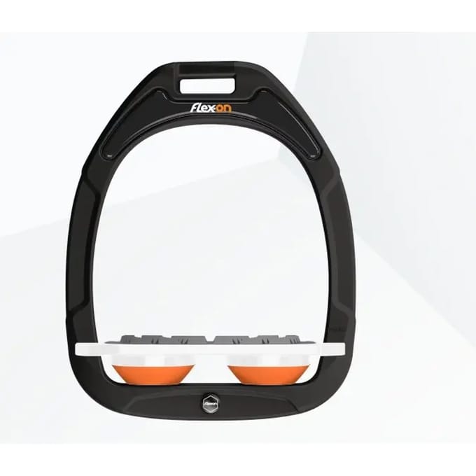 Plat Grip Zwart/Wit/Oranje Flex-On Green Composite