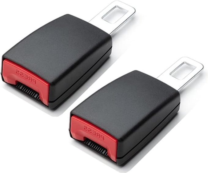 2 pack - Gordelverlenger - Autogordeladapter- Verlenging van de autogordel