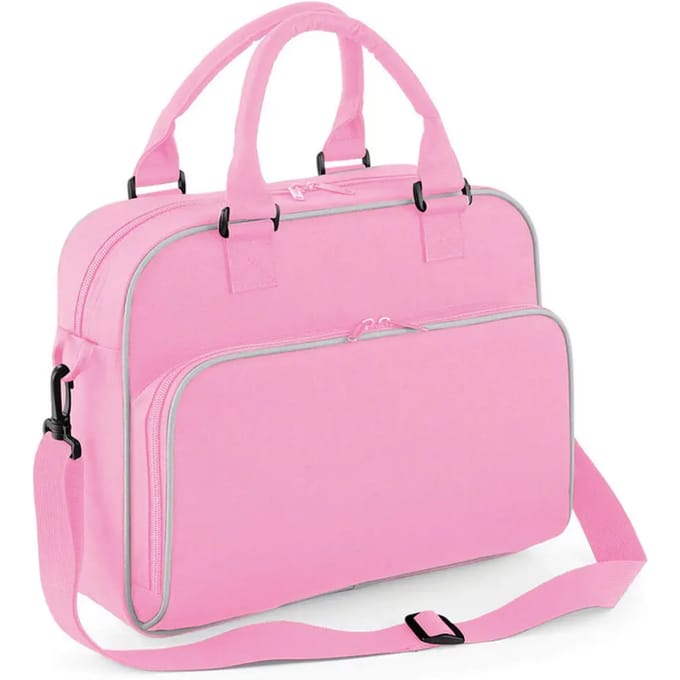 Bagbase Junior Dance Bag Classic Pink/Light Grey 15 Liter