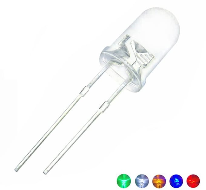 Dailygoody - LED-licht diffuus dioden - LED-lamp kit - 100 stuks