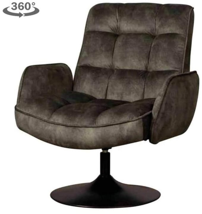 Tower Living Fauteuil Tropea draaibaar Adore - dark green 17