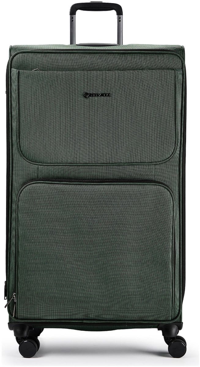 STRATIC Bendigo Light - zachte koffer - extra groot - 84x47x27 cm - 3,3 kg - 120 L - Dark Green