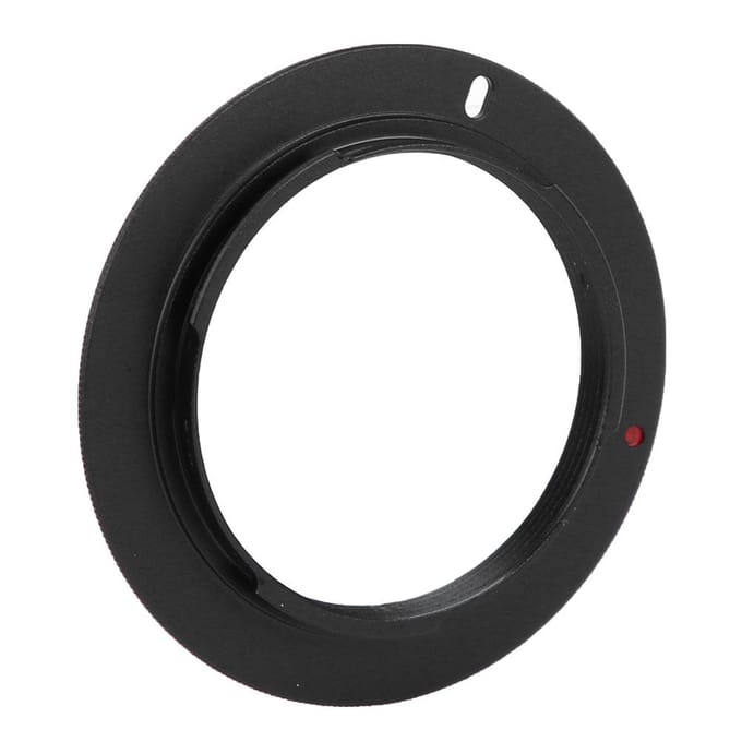 M42 AI Aluminum Alloy Lens Adapter Ring for M42 Mount Lens to for Nikon AI Mount Camera black