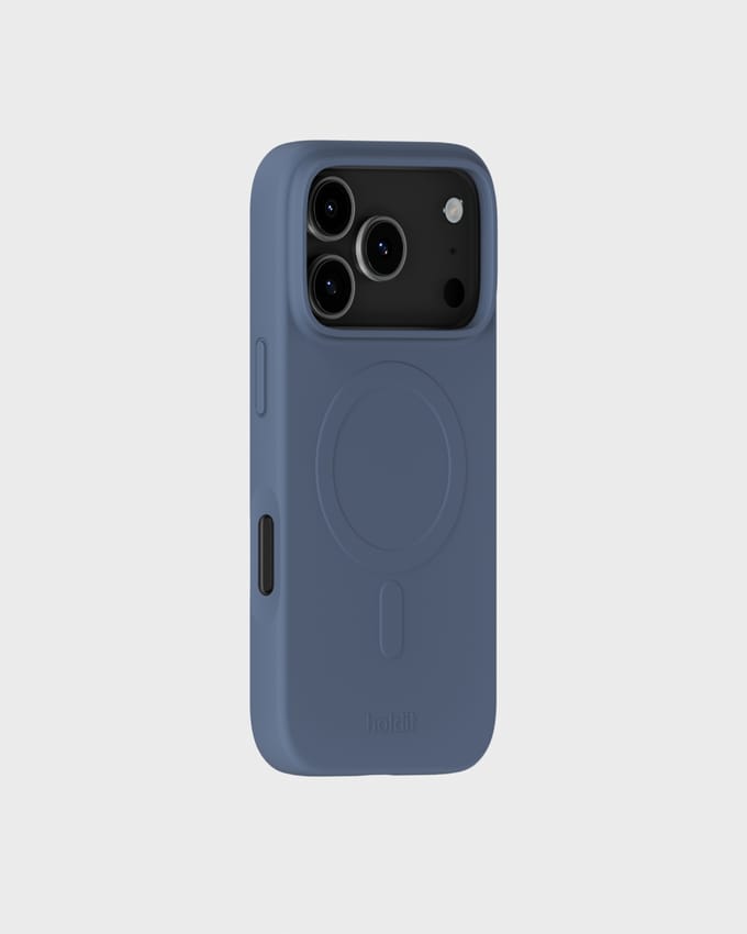 Holdit Soft MagSafe Case voor de Apple iPhone 17 Pro - Pacific Blue