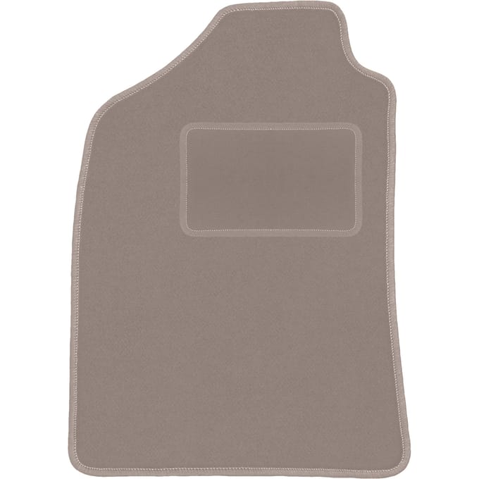 Beige bestuurdersmat voor: Mazda BT-50 pick-up (2007-2012)