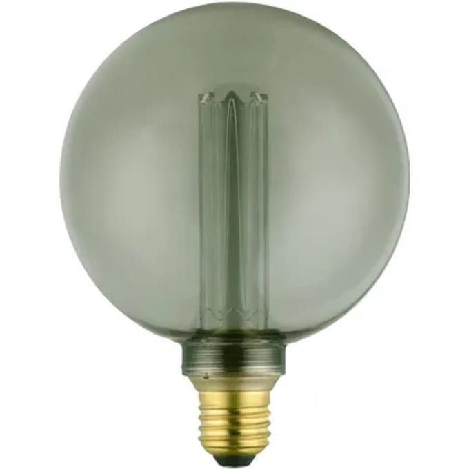 Eglo Ledfilamentlamp Globe G125 - Smoke - D12,5cm - Stepdim - Warm Wit - E27 - 4,3w