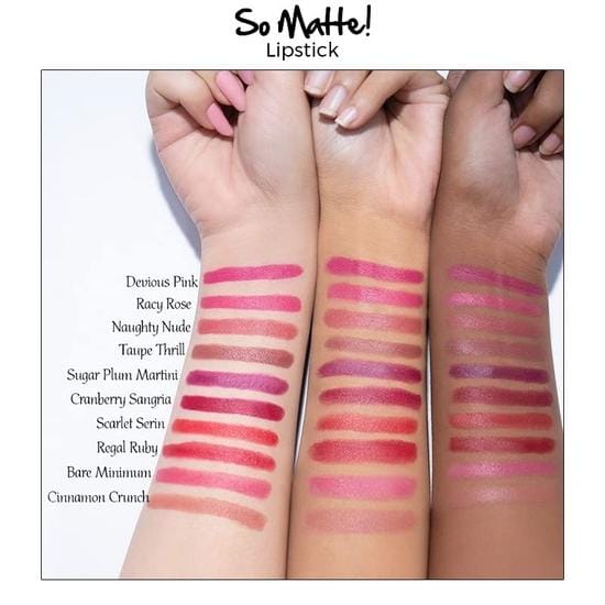 Nykaa So Matte Lippenstift - Cherry Kiss 43 M (4.2gm) red