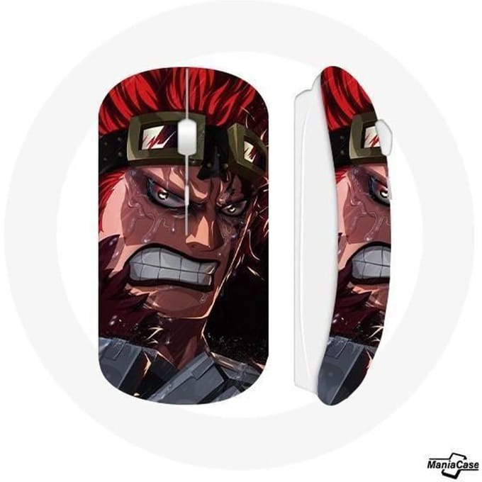 Souris Sans Fil - MANIACASE - Eustass Kid - Rouge - Compatible Mac et PC - USB