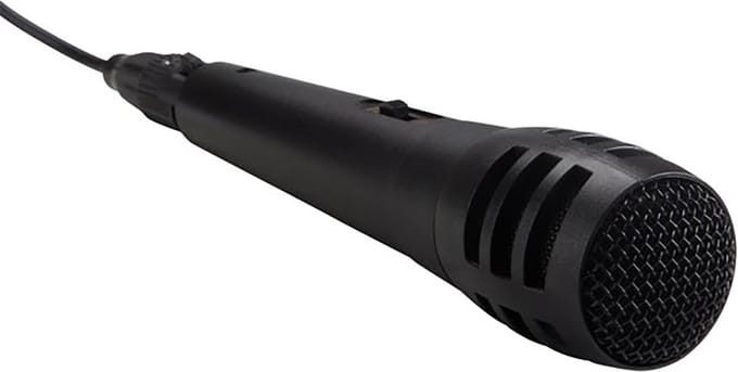 Velleman MIC11B microfoon Zwart Karaokemicrofoon