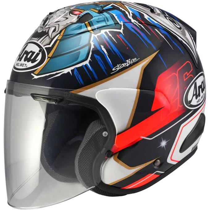Arai SZ-R EVO Pedrosa Shogun Jethelm - Maat S - Helm
