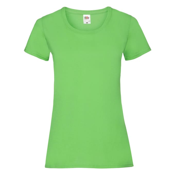 Fruit of the Loom Dames/Dames Valueweight T-Shirt (Kalk)