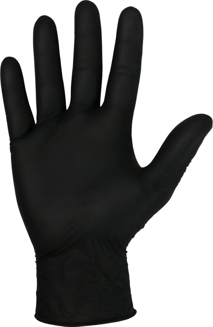 Comfort - Nitrile Handschoenen - Medium - 100 stuks - Zwart Poedervrij