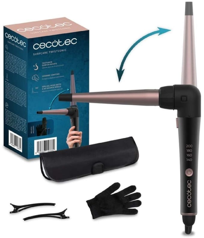 Krultang Cecotec SurfCare TwistConic