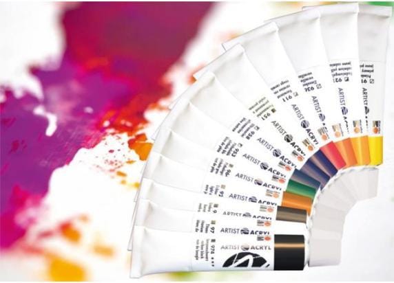 Marabu ARTIST ACRYL - 12 stuks Knutselen