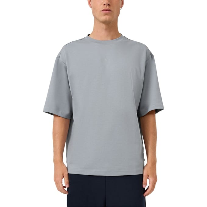s.Oliver -qs T-shirts Grey/black Maat: L | Basic T-Shirts Outlet | Heren | Grijs