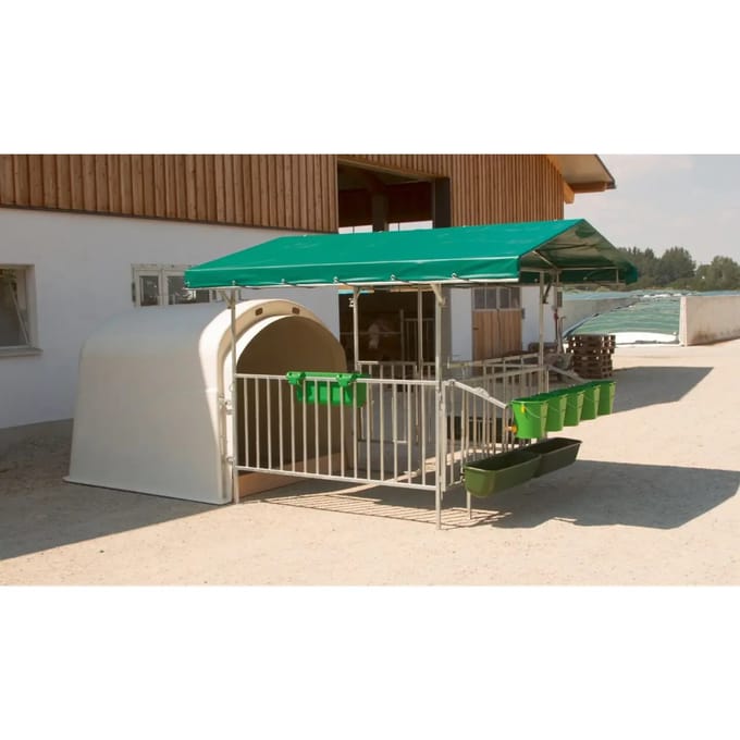 Pem/pvc-zonwering Kerbl CalfHouse Premium