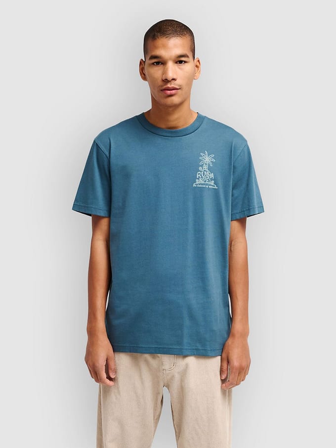 RVCA Mad Local T-Shirt blauw