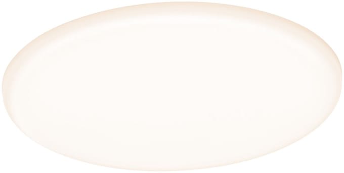 VariFit LED-inbouwpaneel 3-Step-Dim Veluna IP44 rond 185 mm 17W 1400lm 3000K Satijn dimbaar
