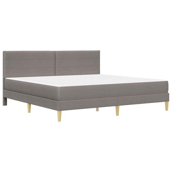 vidaXL - Bedframe - 180 - x - 200 - cm - Taupe