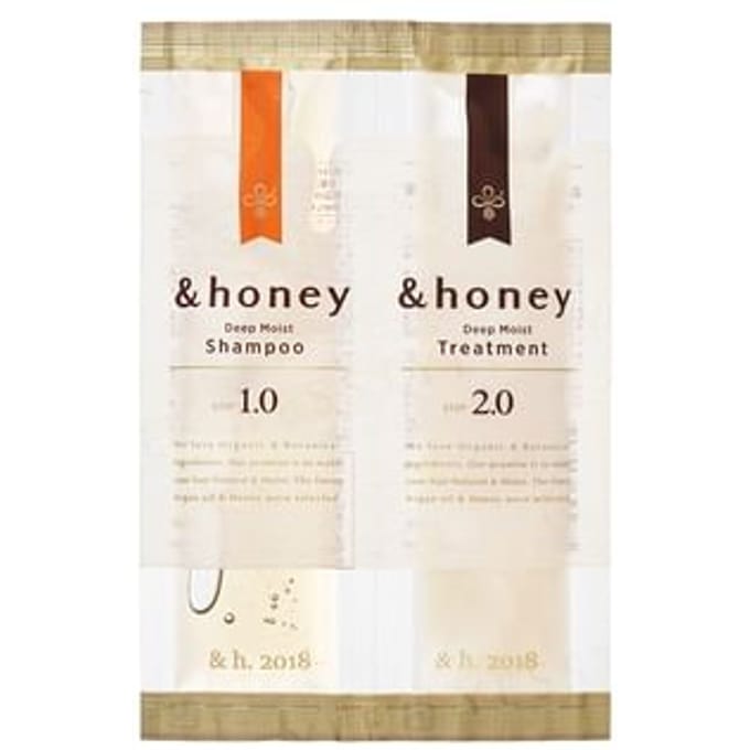 ViCREA - &honey Deep Moist Trial Set - Shampoo en Haarmasker Samples