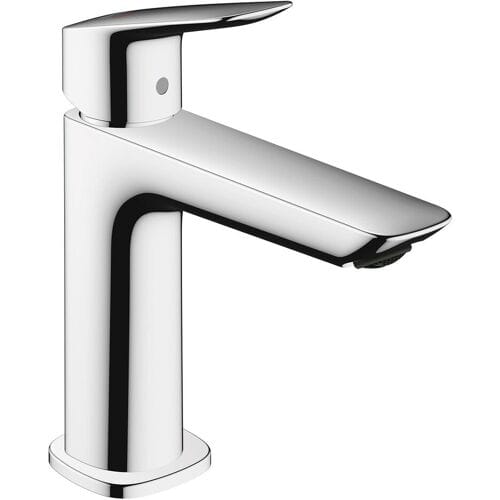 hansgrohe Logis Fine - Wastafelmengkraan - Ééngreeps bediening - CoolStart energiebesparend - Zonder waste - 100mm - Chroom