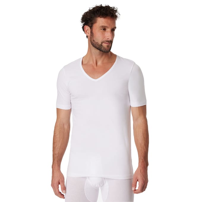 SCHIESSER T-shirt 2PACK T-shirt Verpakking van 4