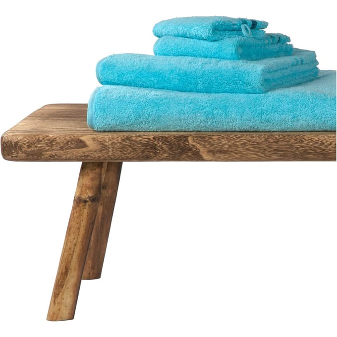 Douchehanddoek Skyline Color 70x140 turquoise - SCHIESSER Home 70*140