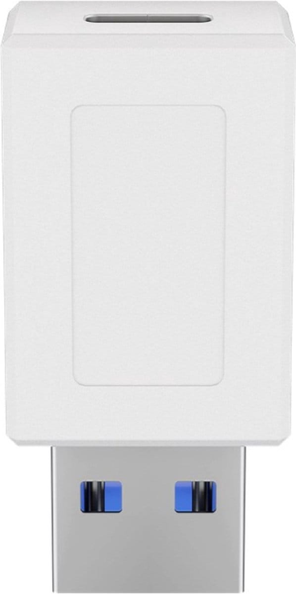 USB-A (m) - USB-C (v) adapter - USB3.0 / wit