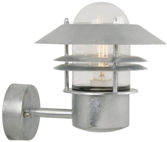 Nordlux Blokhus-wandlamp-Up-E27-gegalvaniseerd