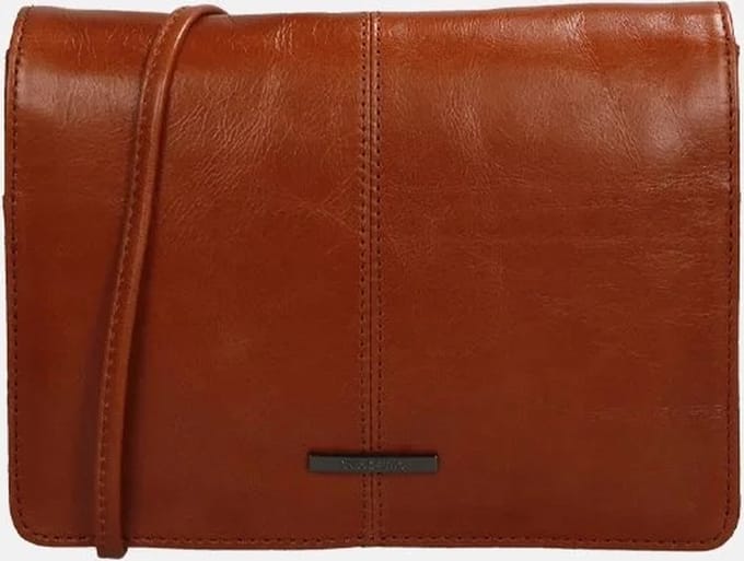 Claudio Ferrici Pelle Vecchia crossbody tas brick
