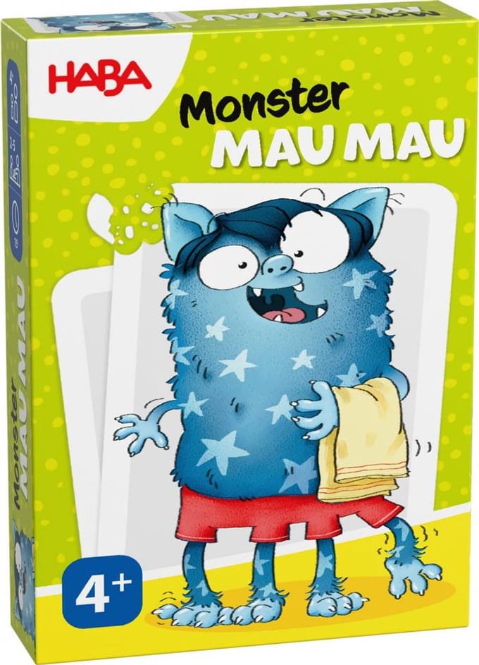 Haba kaartspelletje Monster Mau Mau 4+