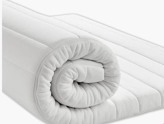 Topper - 80x200 - Topdekmatras 10 CM - NASA Traagschuim