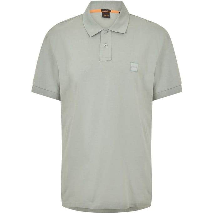 Boss Polo-shirt voor heren met Passenger Box-logo (Groen)
