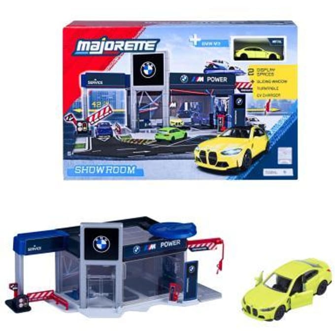 Majorette – 1010551 – BMW diorama speelset – 1 voertuig – metaal