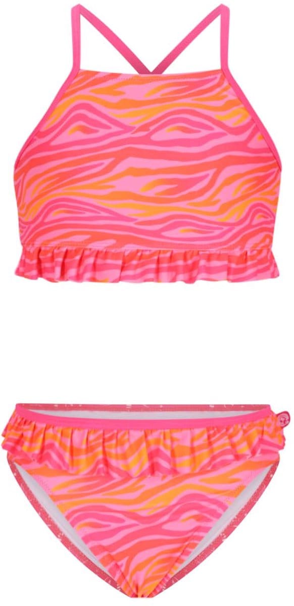 Just Beach J601-5015 Meisjes Bikini Tropical zebra Maat 170-176