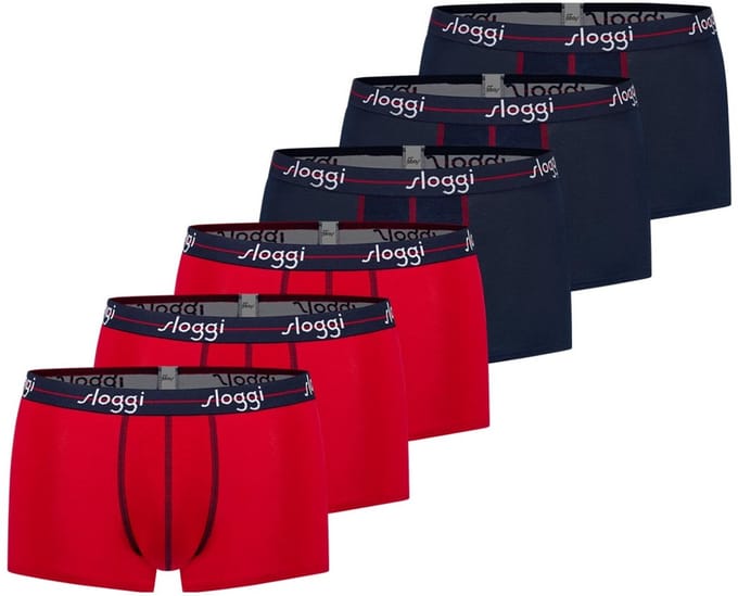 sloggi Heren hipster short / pant 6 pack Start