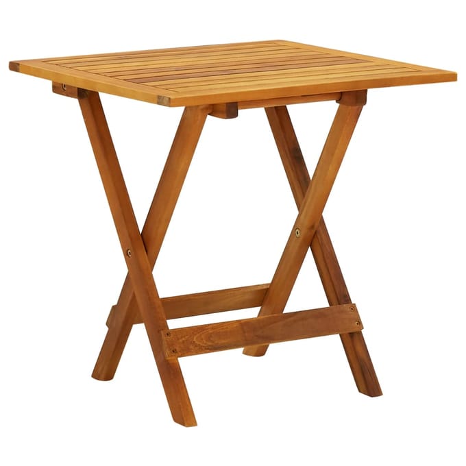 vidaXL - Bistrotafel - 46x46x47 - cm - massief - acaciahout