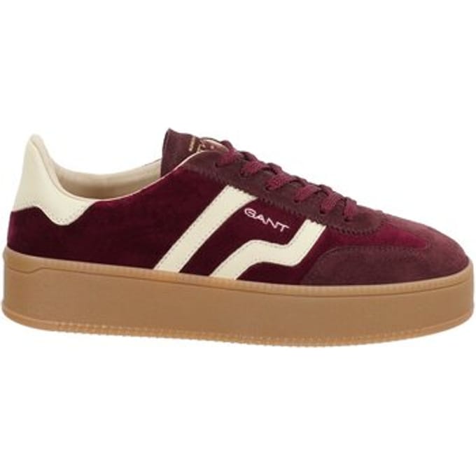 Sneakers van echt rundleer model 'Cuzamani'