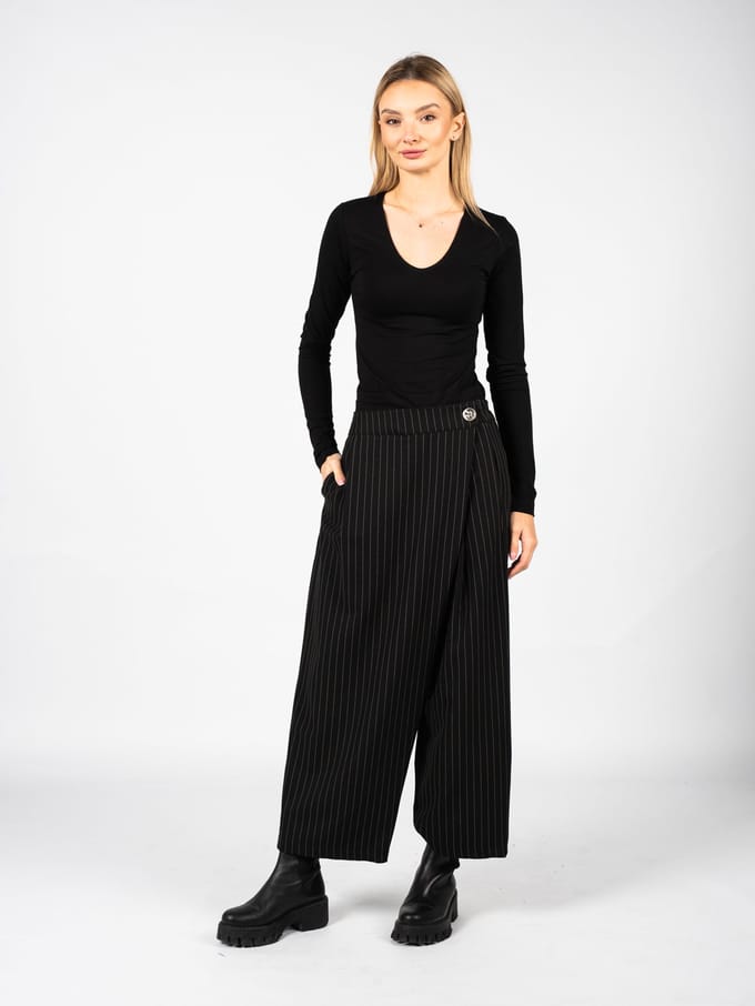 La Haine Inside Us broek LW516 Vrouw zwart